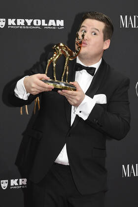 Chris Tall at the 71 Bambi Award 2019 in the Festspielhaus Baden Baden, 21 11 2019 Foto:xB.xInsingerx xFuturexImage