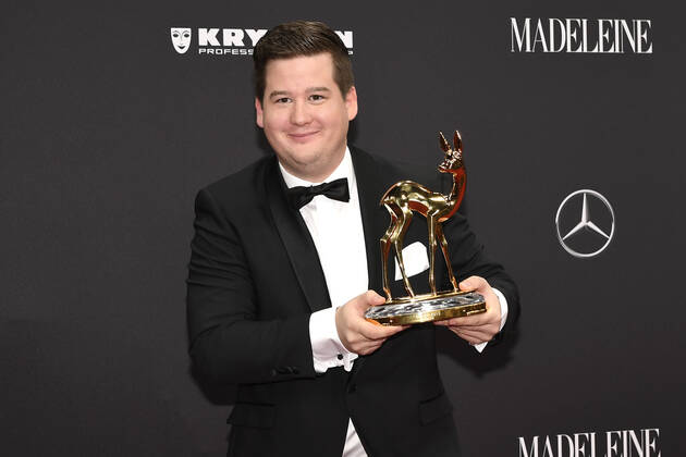 Chris Tall at the 71 Bambi Award 2019 in the Festspielhaus Baden Baden, 21 11 2019 Foto:xB.xInsingerx xFuturexImage