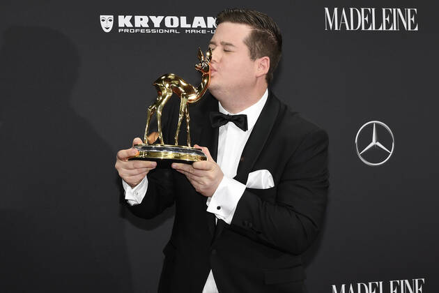 Chris Tall at the 71 Bambi Award 2019 in the Festspielhaus Baden Baden, 21 11 2019 Foto:xB.xInsingerx xFuturexImage