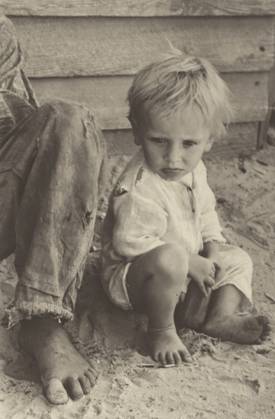 Farmer s Child, Alabama Othel Lee (Squeakie) Burroughs, Hale County, Alabama, Walker Evans (American, 1903 - 1975), 1936, Gelatin silver print, 19.5 x 12.9 cm (7 11 16 x 5 1 16 in.)  Copyright Artokoloro LCD3_191706_06484