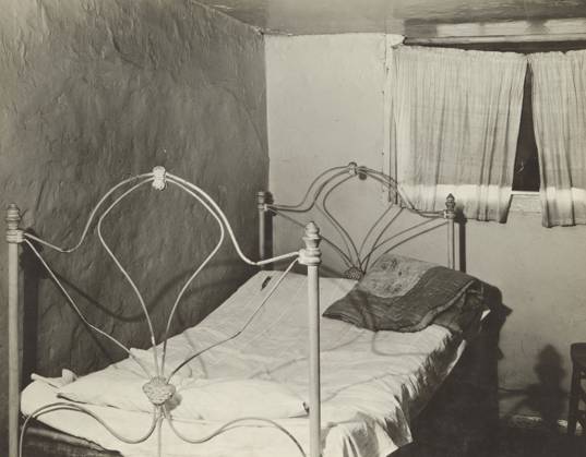 Hudson Street Boardinghouse Detail, New York, Walker Evans (American, 1903 - 1975), 1931, Gelatin silver print, 14.3 x 18.3 cm (5 5 8 x 7 1 4 in.)  Copyright Artokoloro LCD3_191706_06522