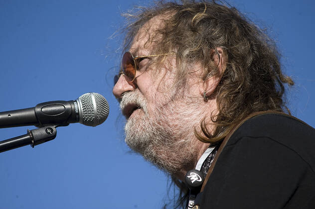 May 31, 2014, Hagerstown, Indiana, USA: RAY WYLIE HUBBARD performs in the Outlaw Country Blues Festival Saturday at Flatlander s Bar & Grill. Hagerstown USA  - ZUMA 20140531_mda_s250_160 Copyright: xRichardxR.xSitlerx