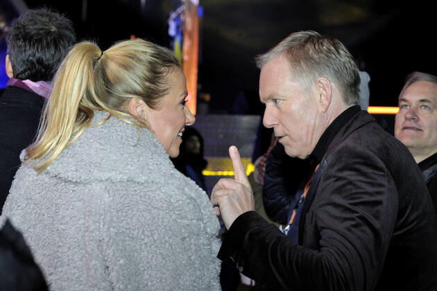 Andrea Kiewel and Johannes B Kerner on the ZDF New Years Eve Show Welcome 2020 live at the Brandenburg Gate Berlin, 31 12 2019 Foto:xM.xWehnertx xFuturexImage