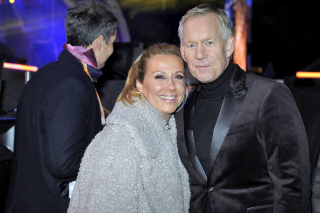 Andrea Kiewel and Johannes B Kerner on the ZDF New Years Eve Show Welcome 2020 live at the Brandenburg Gate Berlin, 31 12 2019 Foto:xM.xWehnertx xFuturexImage