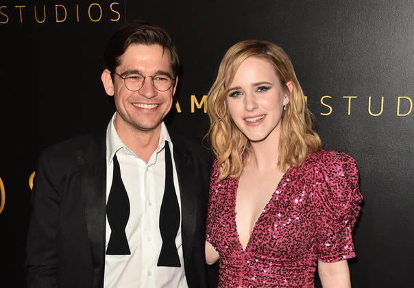 BEVERLY HILLS, CALIFORNIA - JANUARY 05: Jason Ralph, Rachel Brosnahan attend the Amazon Studios Golden Globes After Party at The Beverly Hilton Hotel on January 05, 2020 in Beverly Hills, California. Photo: imageSPACE MediaPunch Copyright: ximageSPACEx