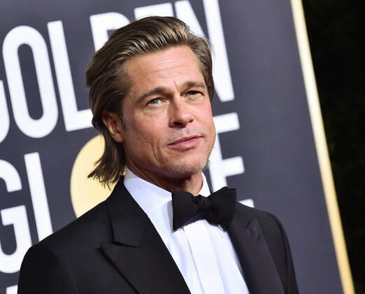Brad Pitt arriving at the 77th Golden Globe Awards in Beverly Hills, California - Jan 5, 2020 - Golden Globe Awards 2020, Beverly Hills California United States Beverly Hilton Hotel  Copyright: xOConnor-Arroyox Golden_Globe_available_LISA_200