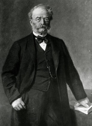 SIEMENS Werner Portrait of Werner SIEMENS 1816 1892 Credit Collection KHARBINE TAPABOR  KH260723
