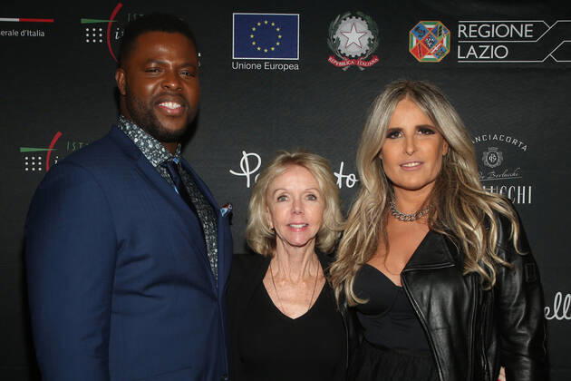 January 22, 2020, Los Angeles, California, United States: 2020 Filming Italy Awards held at The Italian Cultural Institute Theatre..Featuring: Winston Duke, Dawn Allen, Tiziana Rocca.Where: Los Angeles, California, United States.When: 22 Jan 2020.Credit: Faye s Vision Los Angeles United States - ZUMAc218 20200122_zea_c218_102 Copyright: xCoverxImagesx