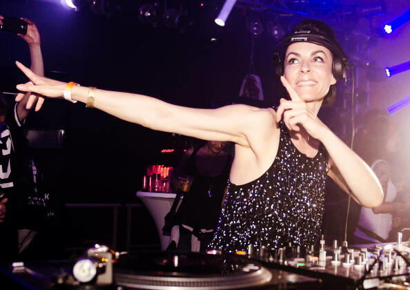 14 06 2015,xlakx, Entertaiment Musik, Berlin Summer Rave emspor, v l Marusha Marion Aphrodite Gleiß performs at the Berlin Summer Rave at the Berlin Tempelhof Airport Berlin