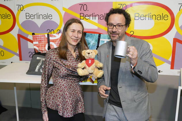 Mariette Rissenbeek and Carlo Chatrian at the programme press conference of the Berlinale 2020 70 Berlin International Film Festival at the Press and Information Office of the Federal Government Berlin, 29 01 2020 Foto:xT.xBartillax xFuturexImage