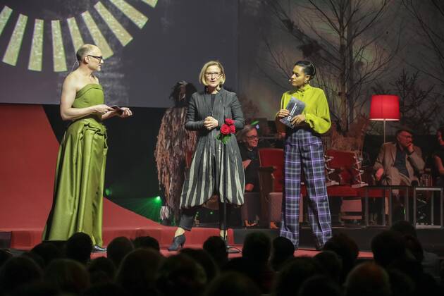 30 01 2020, Grafenegg NÖ, Austrian Film Prize 2020, Award Gala d Academy of Austrian Film in Picture Markus Schleinzer, Salka Weber, Governor Johanna Mikl Leitner, a d stage