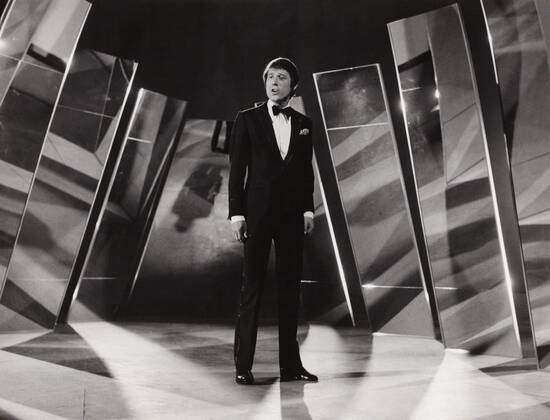 Udo Jürgens, österreichischer Komponist, Pianist und Sänger, Deutschland um 1977. Austrian composer, pianist and singer Udo Juergens, Germany around 1977. Nur redaktionelle Nutzung. Editorial usage only. Copyright: ArthurxGrimm UnitedArchives82004093