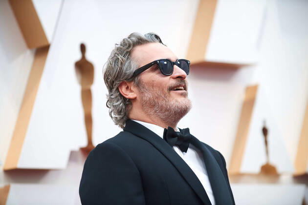 February 9, 2020, Hollywood, California, USA: JOAQUIN PHOENIX arrives on the red carpet of The 92nd Oscars at the Dolby Theatre in Hollywood, CA on Sunday, February 9, 2020. Hollywood USA - ZUMAz03_ 20200209_sha_z03_279 Copyright: xAMPASx