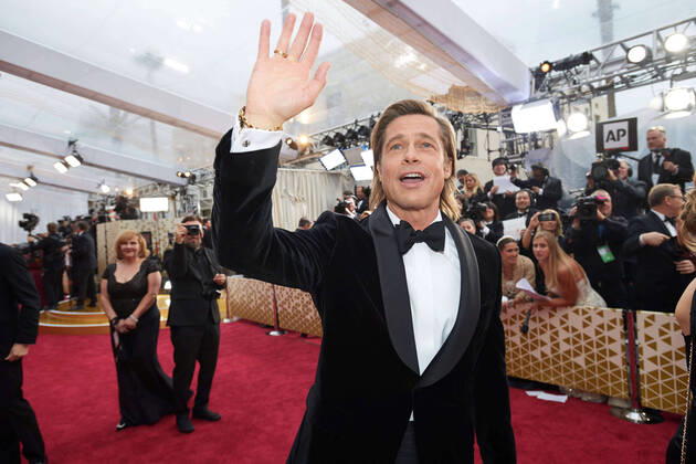 Oscar nominee, Brad Pitt arrives on the red carpet of The 92nd Oscars at the Dolby Theatre in Hollywood, CA on Sunday, February 9, 2020. Los Angeles CA USA  Copyright: xRichardxHarbaughx 33967687PLX