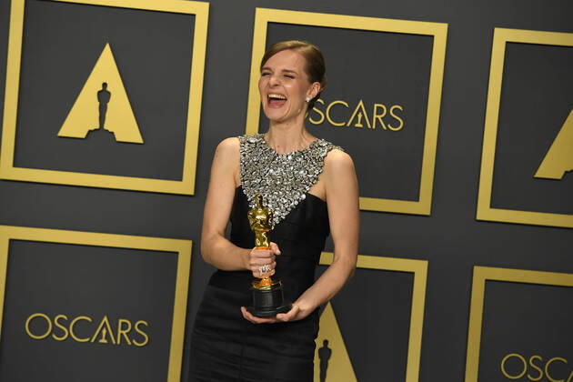 February 9, 2020, Los Angeles, California, USA: HILDUR Gudnadottir in the Press Room during the 92nd Academy Awards, presented by the Academy of Motion Picture Arts and Sciences (AMPAS), at the Dolby Theatre in Hollywood. Los Angeles USA - ZUMAz03_ 20200209_zbp_z03_382 Copyright: xKevinxSullivanx