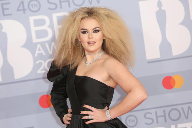 Scottish singer Tallia Storm attendsThe BRIT Awards 2020 at The O2 Arena in London. FEBRUARY 18th 2020  MDRx20500