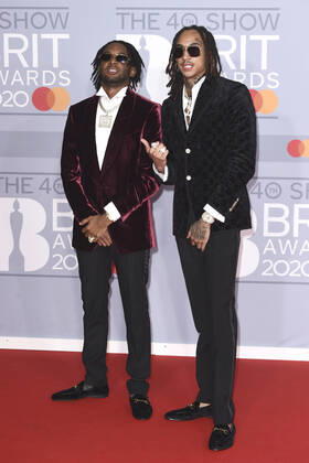 D Block Europe at the presentation of the BRIT Awards 2020 in the O2 Arena London, 18 02 2020 Foto:xS.xVasx xFuturexImage