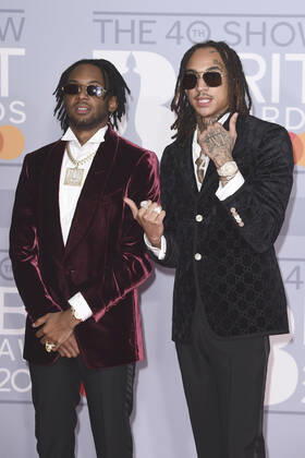 D Block Europe at the presentation of the BRIT Awards 2020 in the O2 Arena London, 18 02 2020 Foto:xS.xVasx xFuturexImage