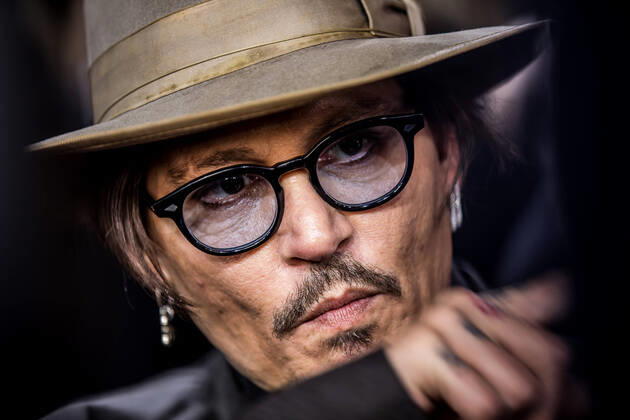 Johnny Depp, Minamata, Berlinale 2020, film premiere, Friedrichsstadt Palast Berlin, 21 02 2020, interview, Close Up, Berlinale 2020, Berlin, 21 20 2020, Copyright: xEibner-Pressefotox EP_bin