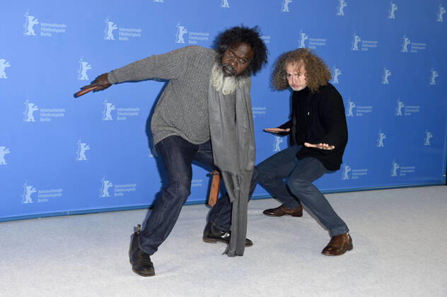 Witiyana Marika and Stephen Maxwell Johnson at the Photocall to High Ground at the Berlinale 2020 70 Berlin International Film Festival at the Hotel Grand Hyatt Berlin, 23 02 2020 Foto:xN.xKubelkax xFuturexImage