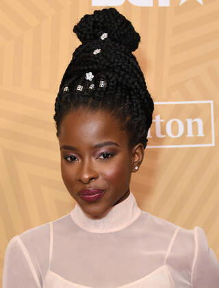 IMAGO ICONS: Amanda Gorman 23 February 2020 - Beverly Hills, California - Amanda Gorman. American Black Film Festival Honors Awards Ceremony held at the Beverly Hilton Hotel. Photo Credit: Birdie Thompson AdMedia 251690 2020-02-23 CA Beverly Hills Etats-Unis  Copyright: xAdMediax STAR_251690_213