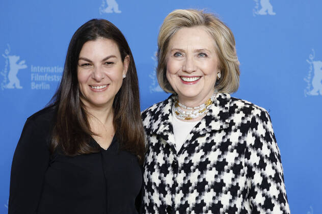 Nanette Burstein and Hillary Rodham Clinton at the Photocall to Hillary at the Berlinale 2020 70 Berlin International Film Festival at the Hotel Grand Hyatt Berlin, 25 02 2020 Foto:xD.xBedrosianx xFuturexImage