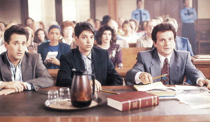 MY COUSIN VINNY, from left: Mitchell Whitfield, Ralph Macchio, Marisa Tomei (rear) Joe Pesci, 1992, TM & Copyright Ã‚Â© 20th Century Fox Film Corp. courtesy Everett Collection Â©20thCentFox PUBLICATIONXNOTxINxCANxCHNxFRAxITAxJPNxNORxPOLxRUSxESPxUKxUSA Copyright: xÃ‚Â©20thCentFox CourtesyxEverettxCollectionx M8DMYCO FE007