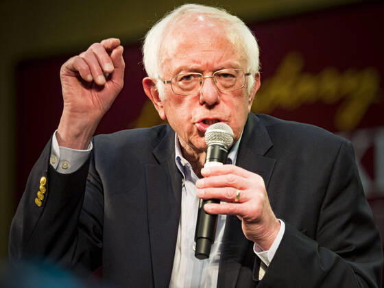 March 2, 2020, St. Paul, Minnesota, U.S: US Senator BERNIE SANDERS (Ind-VT) speaks at a Get Out the Vote rally in the RiverCentre in St. Paul. More than 8,400 people attended the rally. Minnesota is a Super Tuesday state this year and Minnesotans will go to the polls Tuesday. Minnesota Sen. Amy Klobuchar was expected to win her home state, but she dropped out early Monday, March 2. St. Paul U.S. - ZUMAk94_ 20200302_zaf_k94_045 Copyright: xJackxKurtzx