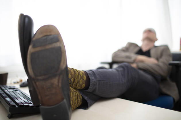 Presented recording on the subject of nap time in the office, Bonn, the 11 03 2020 Bonn Germany Copyright: xUtexGrabowsky photothek.netx