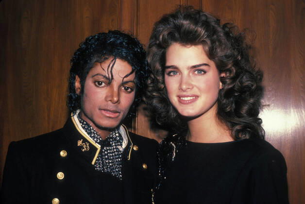 Michael Jackson With Brooke Shields at the Museum Of Natural History in New York City 1984. Copyright: xx