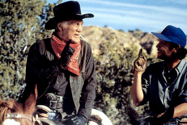 OSCARS. Bester Nebendarsteller. PreistrÃ¤ger 1991-2000 CITY SLICKERS, Jack Palance, Billy Crystal, 1991 Columbia Pictures Courtesy Everett Collection !ACHTUNG AUFNAHMEDATUM GESCHÃ„TZT! PUBLICATIONXNOTxINxCANxCHNxFRAxITAxJPNxNORxPOLxRUSxESPxUKxUSA Copyright: xColumbiaxPictures CourtesyxEverettxCollectionx MSDCISL EC014