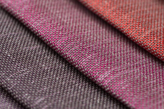 Fabric samples Closeup detail of multi color fabric samples texture background.  Copyright: xhomydesignx 12896946