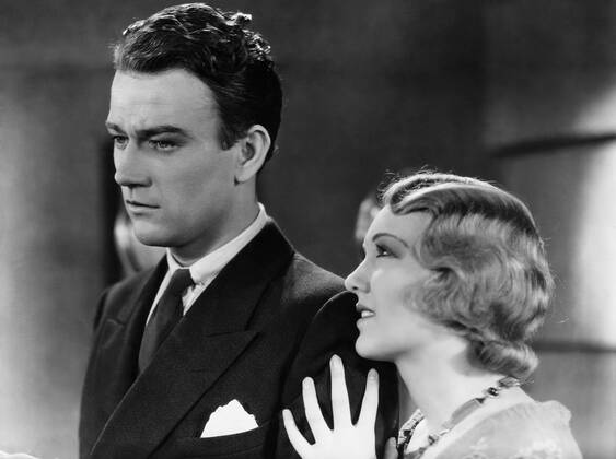 GIRLS DEMAND EXCITEMENT, John Wayne, Virginia Cherrill, 1931, TM and copyright 20th Century Fox Film Corp. All rights reserved Courtesy: Everett Collection. 20thCentFox Courtesy Everett Collection !ACHTUNG AUFNAHMEDATUM GESCHÃ„TZT! PUBLICATIONXNOTxINxCANxCHNxFRAxITAxJPNxNORxPOLxRUSxESPxUKxUSA Copyright: x20thCentFox CourtesyxEverettxCollectionx MBDGIDE FE002
