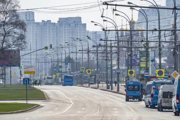 Russia. Moscow amid self-isolation regime. The Russian government has extended the period off work with full pay until April 30 nationwide to counter the spread of the COVID-19 infection. KonstantinxKokoshkin