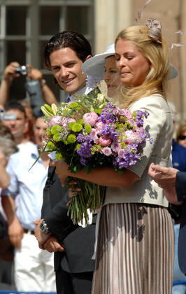 Prince Carl Philip and Princess Madeleine Princess Madeleines 25th anniversary 2007 06 10 c Karin Törnblom IBL royal house Sweden x2377x, Copyright: xKarinxTörnblom TTx