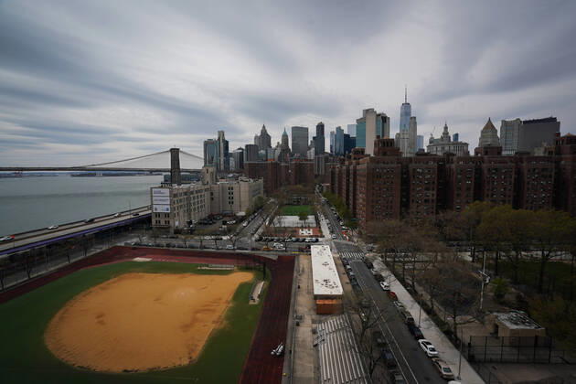 April 17, 2020, New York, NY, USA: April 17, 2020 in New York. New York USA - ZUMAb148 20200417_zap_b148_085 Copyright: xBryanxSmithx