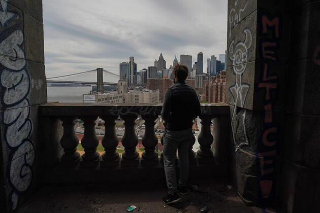 April 17, 2020, New York, NY, USA: April 17, 2020 in New York. New York USA - ZUMAb148 20200417_zap_b148_103 Copyright: xBryanxSmithx