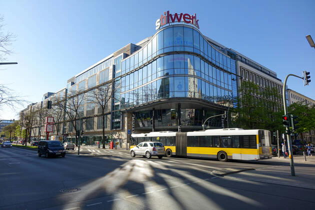 20 04 2020,Berlin,Germany,GER,the city at the time of the corona pandemic Stilwerk in the Kantstrasse