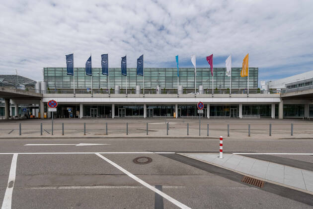 Effects Corona Munich Airport In the picture empty refers Arrival Terminal 2 Munich Munich Airport Munich Bavaria Germany Copyright: Passion2Press MarkusxFischerx