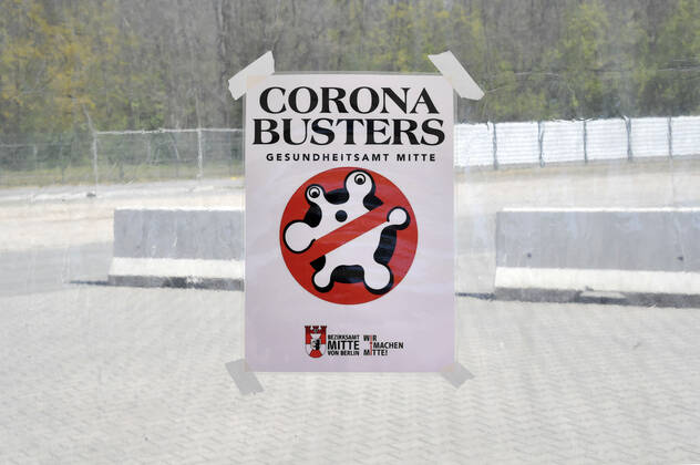 The central fairground at Kurt Schumacher Damm 207 becomes the first corona test station in Berlin Berlin, 23 04 2020 Foto:xF.xKernx xFuturexImage