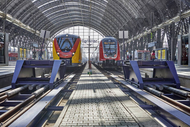Afternoon at Frankfurt central station during the corona crisis Frankfurt am Main, 24 04 2020 Foto:xP.xBackx xFuturexImage