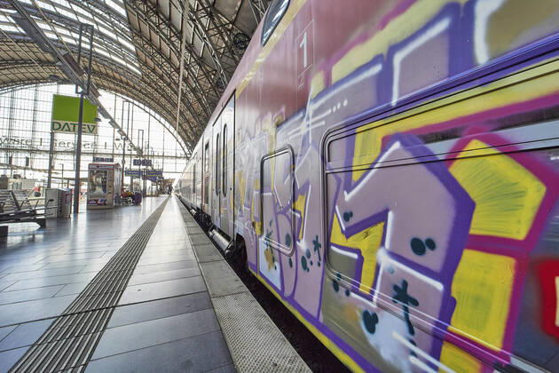 Afternoon at Frankfurt central station during the corona crisis Frankfurt am Main, 24 04 2020 Foto:xP.xBackx xFuturexImage