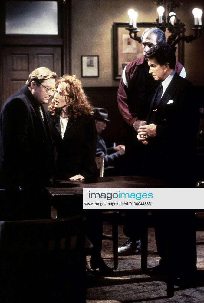 Newsradio From Left Stephen Root Vicki Lewis Herschel Sparber Obscured George Hamilton Zoso