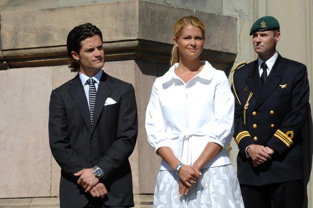 Prince Carl Philip and Princess Madeleine Open Palace on National Day, June 6, 2007 c Karin Törnblom IBL Open Palace on Swedish National Day June 6, 2007 Royal House Sweden x2377x, Copyright: xKarinxTörnblom TTx