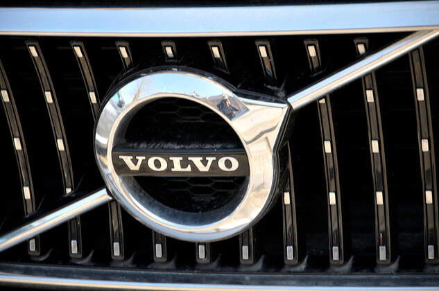 Copenhagen,Denmark, 08. May 2020. Volvo auto in danish capital and volvo logo and once swedn top vechiles . (Photo..Francis Dean DeanPictures)