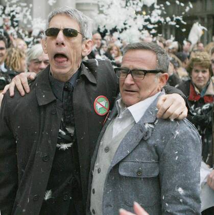 Robin Williams, Richard Belzer, 2008. Photo By John Barrett PHOTOlink Everett Collection (Belzer Williams5456) For usage credit please use; Photo By John Barrett PHOTOlink.net PUBLICATIONXNOTxINxCANxCHNxFRAxITAxJPNxNORxPOLxRUSxESPxUKxUSA Copyright: xPHOTOlink CourtesyxEverettxCollectionx ASCA002 F4669