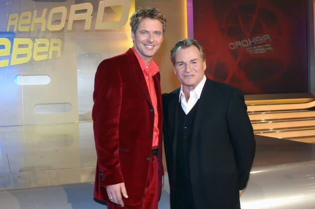 72 Show Jörg Pilawa Fritz Wepper, presenter Actor, entertainer, TV star, record fever, Munich Germany, Germany Copyright: xBriganiArt Morgenx 00046656_00046656