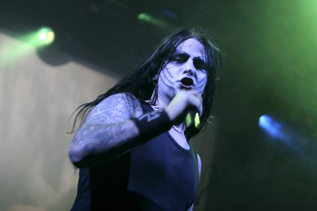 80 concert Dimmu Borgir , singer Shagrath Stian Tomt Thoresen , in Berlin Columbiahalle, Rock, Metal, Dark Metal , Music, Berlin Germany, Germany Copyright: xPOP-EYE Bauchspiessx 00141364_00141364