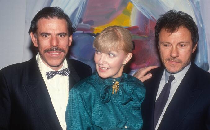 Peter Max, Joanne Woodward, Harvey Keitel, 1989. Photo By John Barrett PHOTOlink Everett Collection (Peter Max Joanne Woodward Harvey Keitel1858) For usage credit please use; Photo by Adam Scull-PHOTOlink.net PUBLICATIONXNOTxINxCANxCHNxFRAxITAxJPNxNORxPOLxRUSxESPxUKxUSA Copyright: xPHOTOlink CourtesyxEverettxCollectionx ASCA020 F4228