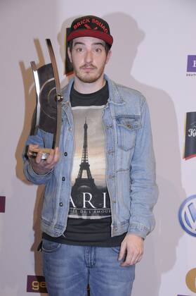 105 Casper at the Echo Awards 2012 at Messe Berlin on 22 03 12, Red Carpet, Berlin Germany, Germany Copyright: xBriganiArt Sarix 00272871_00272871